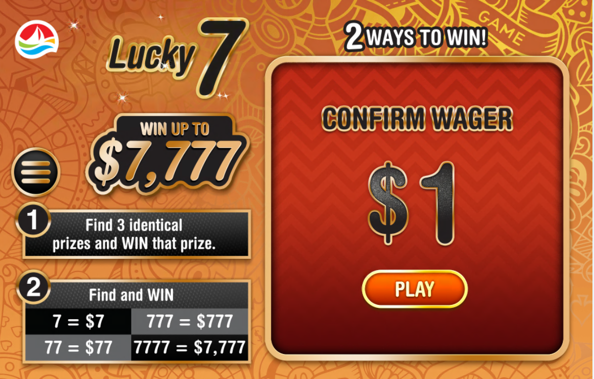 Lucky 7 Online Gambling Game Atlantic Canada ALC